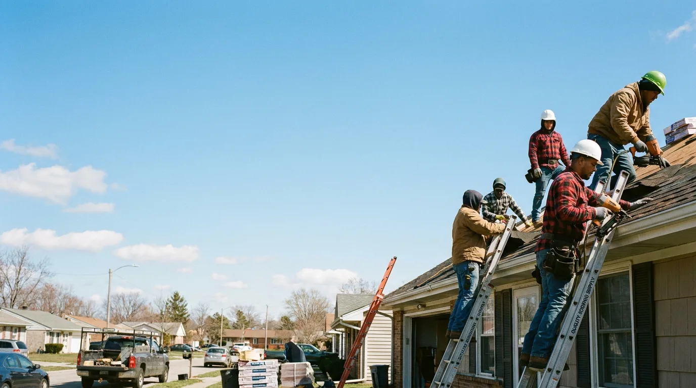 Roofing in Woodworth, LA near me